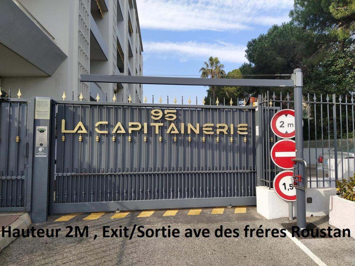 Ferienwohnung Grand Studio Neuf Face Port Et Plage, Parking Prive Golfe-Juan Exterior foto