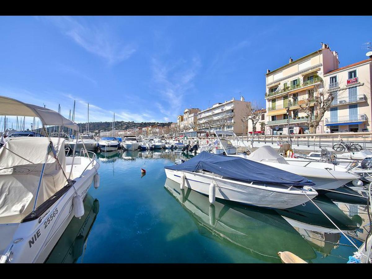 Grand Studio Neuf Face Port Et Plage, Parking Prive Golfe-Juan Exterior foto